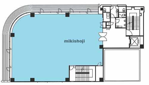 秋田スクエアビル 平面1