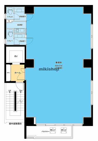 シャンソンビル仙台 平面1