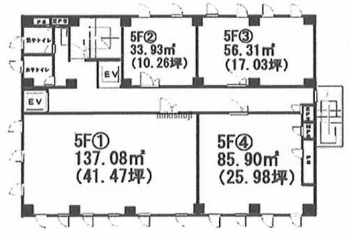 山王の山王ピアレス 平面1