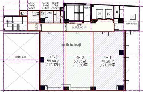 みどりやビル 平面1