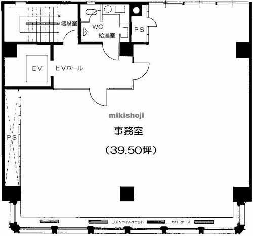 山下町・日本大通の弁護士ビル 平面1
