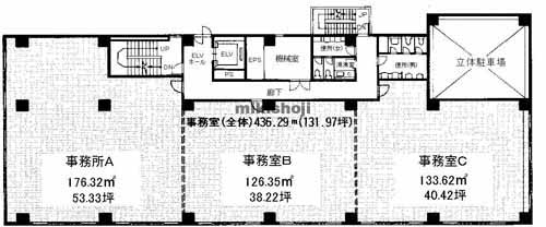 厚木市の厚木ＪＣビル 平面1