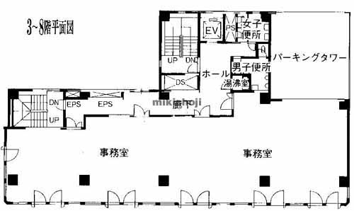 南幸折目ビル 平面1