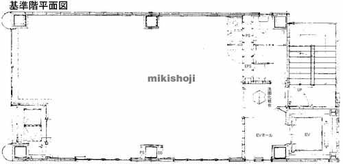 関内の横浜フジタビル 平面1