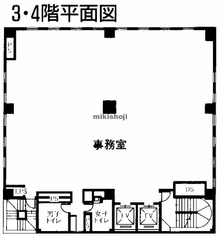 北幸・南幸の高見澤ビル 平面1