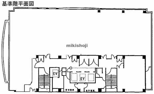 金港町・栄町のヨコハマポートサイドビル 平面1