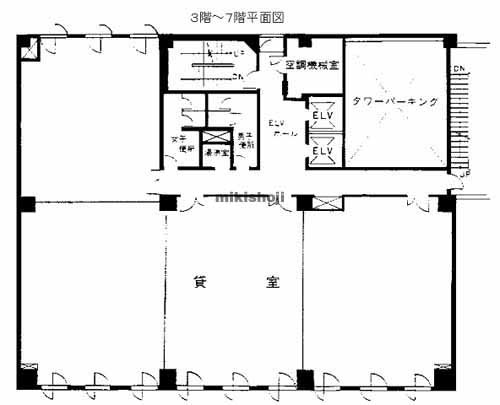 ステートビル横浜 平面1