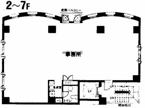 中区その他のＡＣＣＥＬＡ２１ビル 平面1