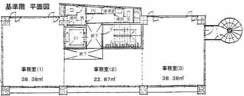 中区その他の柏野ビル 平面1
