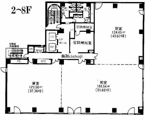 相模原市の橋本ＭＮビル 平面1