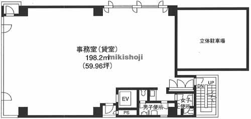 神奈川区その他の京浜興産コヤマビル 平面1