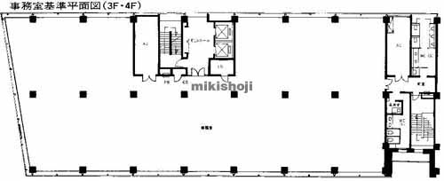 川崎区のトークピア川崎ビル 平面1
