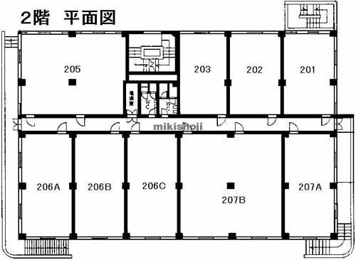 パストラル新百合ヶ丘（天幸ﾋﾞﾙ１３）ビル 平面1
