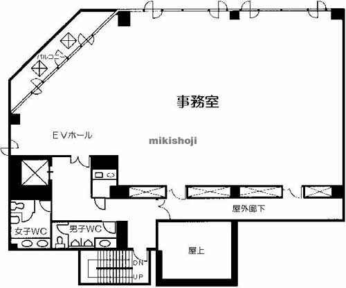 藤沢市のピノスビル 平面1
