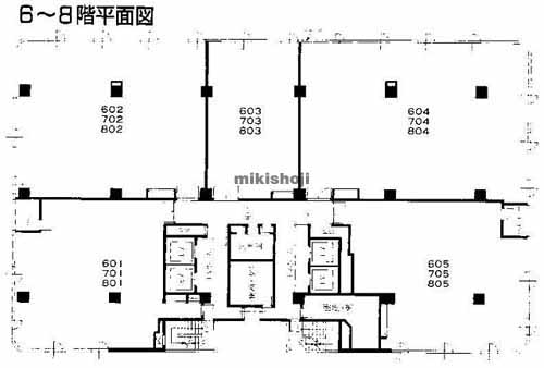 ストークタワー大通り公園Ⅲ 平面1