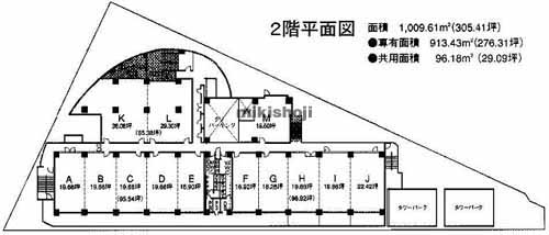 ポートサイドサクラビル 平面1