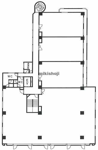 中区その他の柴ＮＩＣハイム野毛山ビル 平面1