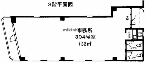 北幸・南幸の小金井第１ビル 平面1