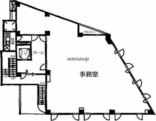 茅ヶ崎市の大黒屋富田ビル 平面1
