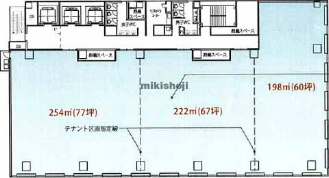 LIVMOライジングビル 平面1