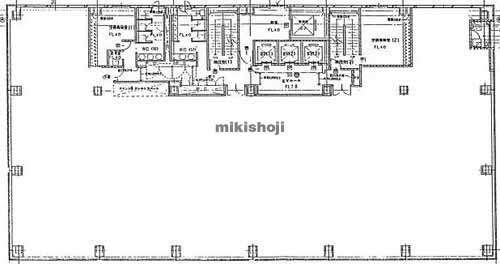 山下町・日本大通の帝蚕関内ビル 平面1