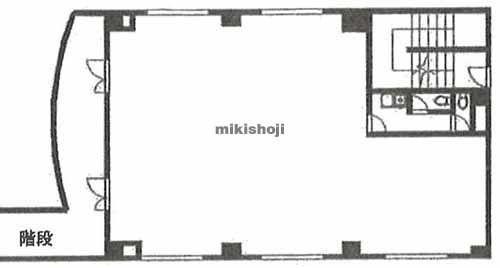 秦野市のパストラル渋沢（天幸ﾋﾞﾙ８０） 平面1