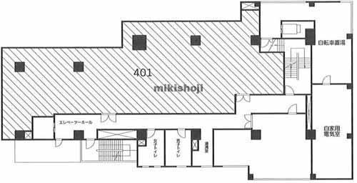 横須賀市のベイスクエアよこすか二番館 平面1