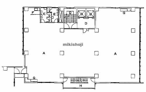 第２太閤ビル 平面1