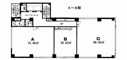 名駅ファーストビル 平面1