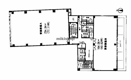 広小路ＥＳビル 平面1