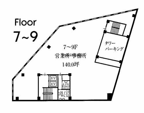 東別院３番出口ビル 平面1