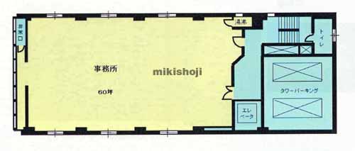 東桜・泉・葵のヒシタビル 平面1