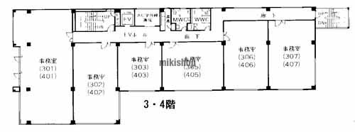 名東区全域のグランドビル 平面1