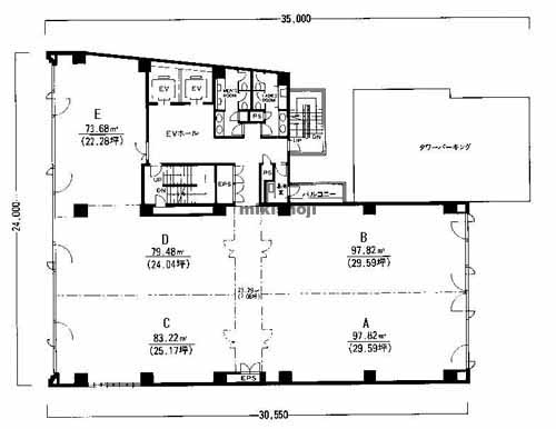 ＩＫＫＯ新栄ビル 平面1