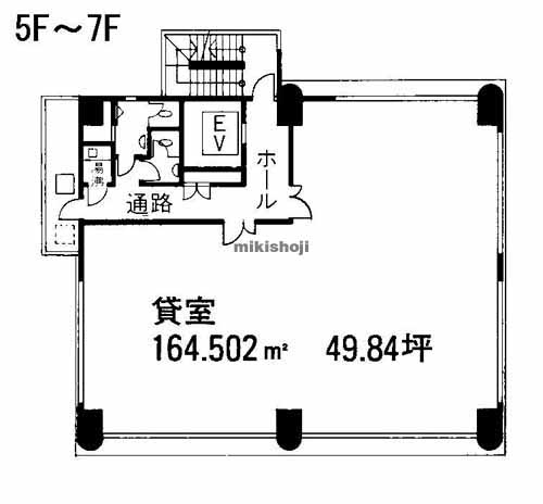 名古屋インタービル 平面1
