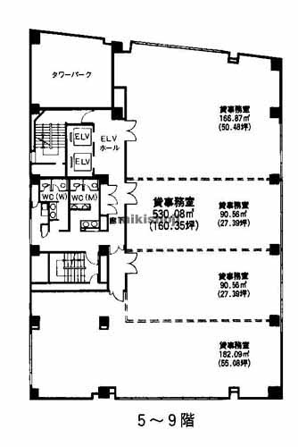 千種ＡＭビル 平面1