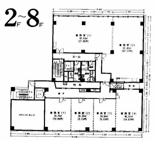 第５オーシャンビル 平面1