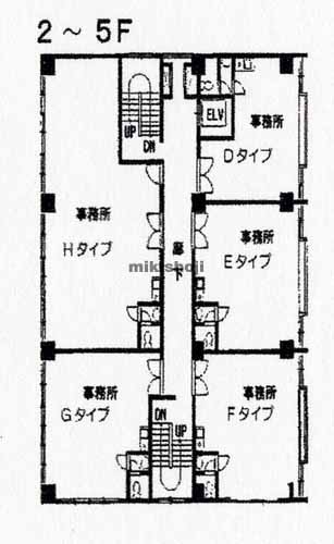 トキワ外土居ビル 平面1
