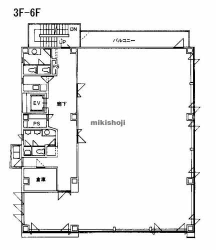 勢州館金山ビル 平面1