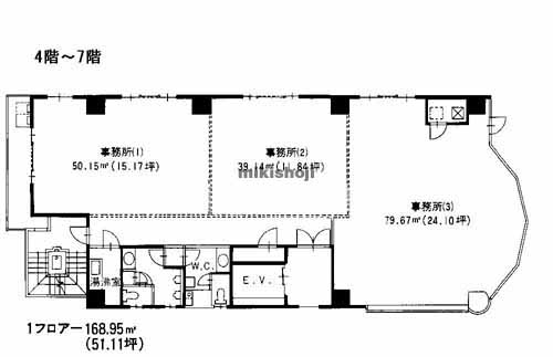 アルピニストビル 平面1