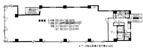 アイ高岳ビル 平面1