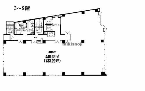 ふぁみ～ゆ葵ビル 平面1