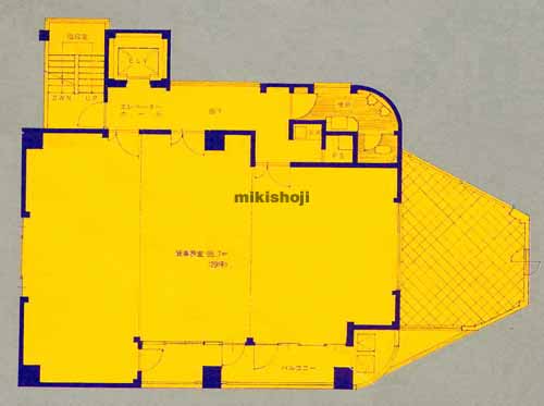 カトレヤビル 平面1