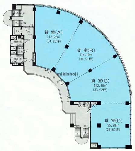 春日井市全域の第１８オーシャンプラザ 平面1
