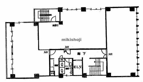 明治産業第二ビル 平面1