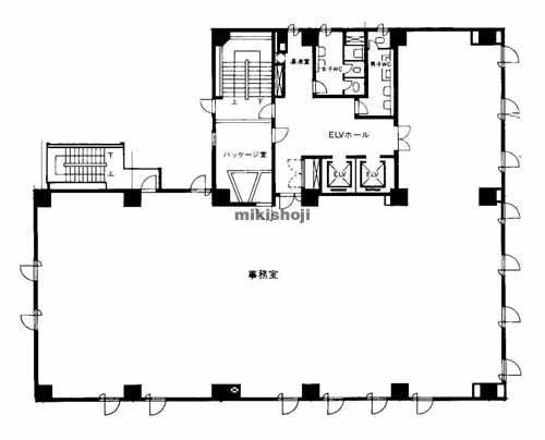あいおいニッセイ同和損保静岡第一ビル 平面1