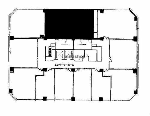 東区その他の白壁ビル 平面1