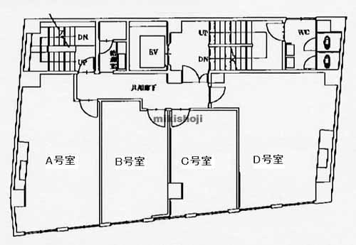 サンプレー名古屋ビル 平面1