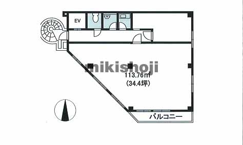 河野ビル 平面1