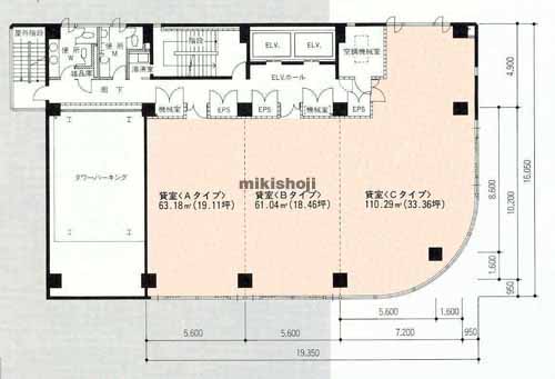 一宮市全域のニッセイ一宮ビル 平面1